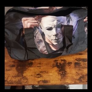 Black Graphic Men Bag Horror Micheal Myers